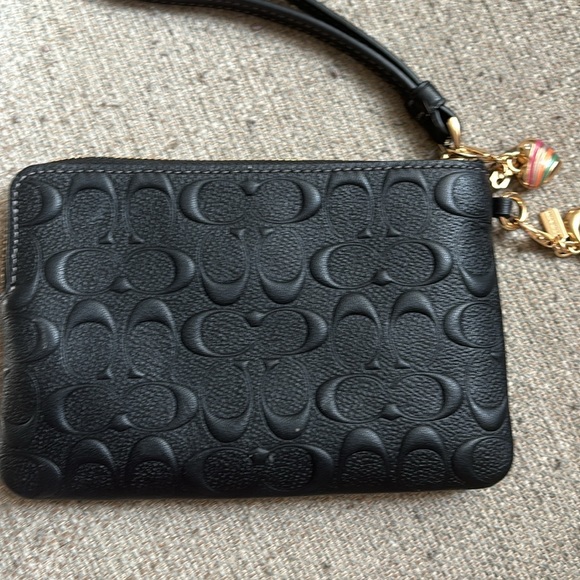 Coach black wristlet. - Picture 3 of 6
